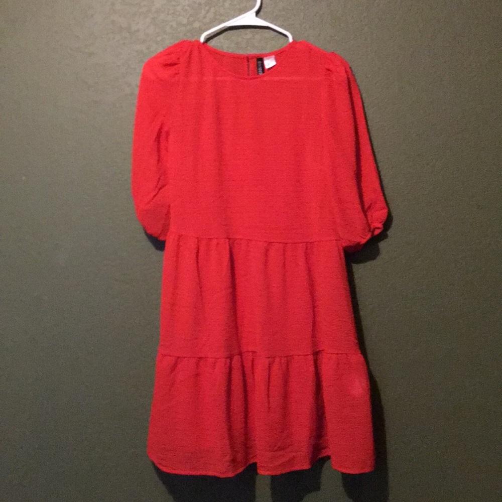 Red dress